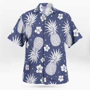 Pineapple Hibiscus Hawaiian Shirt