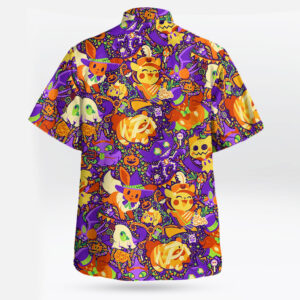 Pokemon Halloween Party Shirt Eevee Pikachu Mimikyu Design