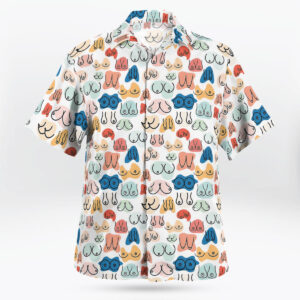Printed-Ladies-Chest-Hawaii-Shirt