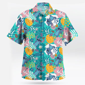 Stitch Pineapple Aloha Hawaiian Shirt