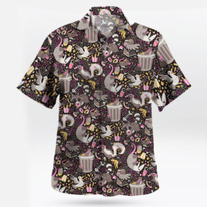 Trash Mammals Hawaiian Shirt