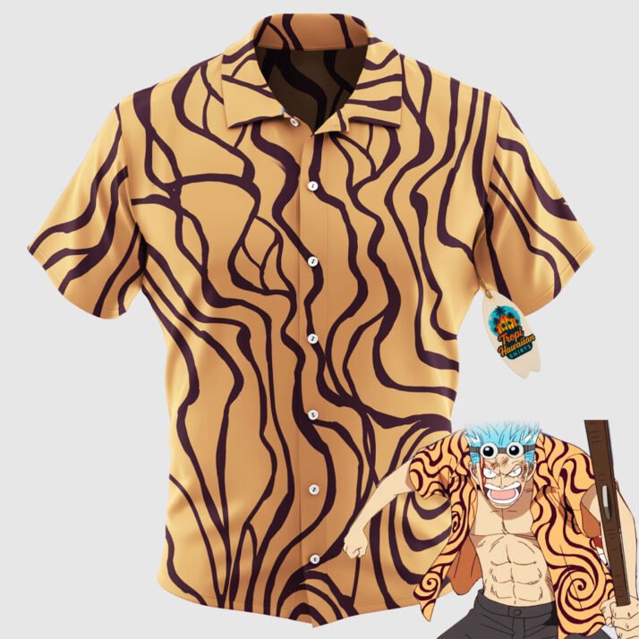 Young Franky Button Up Hawaiian Shirt Cosplay