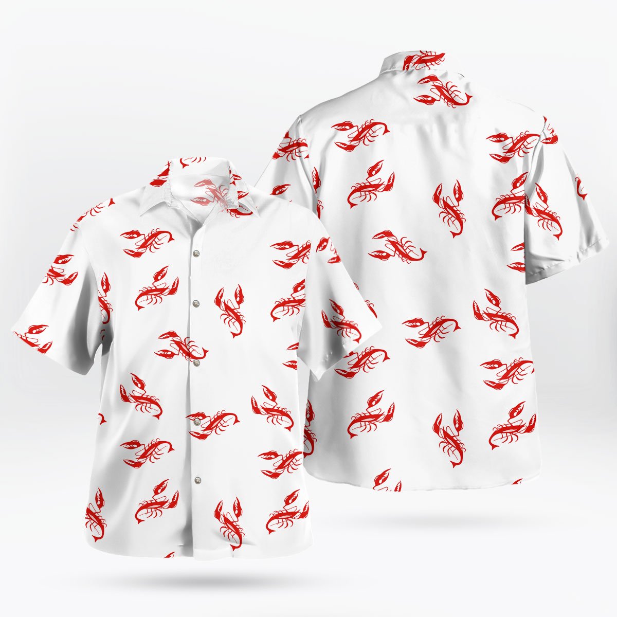 Cosmo Kramer Lobster Camisa de langosta Hawaiian Shirt 6 Cosmo Kramer Lobster Camisa de langosta Hawaiian Shirt