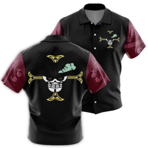 Dracule Mihawk Button Up Hawaiian Shirt