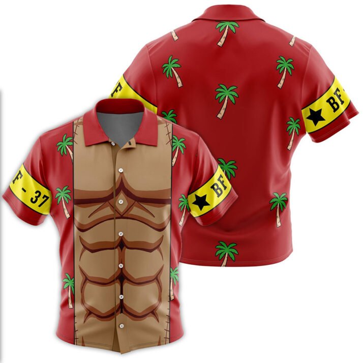 Franky BF-37 Muscle Cosplay Hawaiian Button-Up