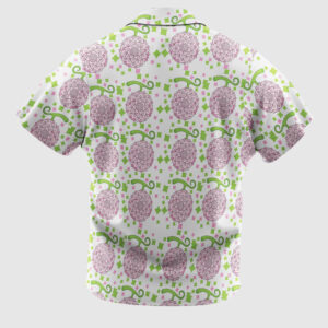 Hana Hana no Mi Floral Pattern Shirt – One Piece Devil Fruit Button-Up