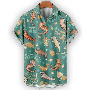 Lizard Hawaiian Shirt
