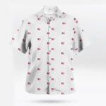 Men's US Flag Hawaiian Shirt Button-up