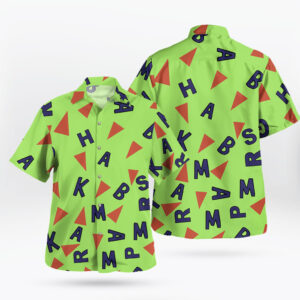 Muten Roshi Cosplay Green Hawaiian Shirt