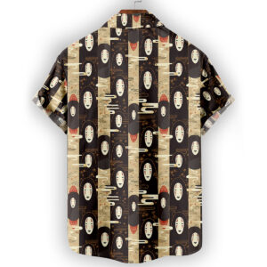 No-Face Spirited Away Hawaiian Shirt