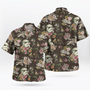 Star Wars Floral Stormtrooper Hawaiian Shirt