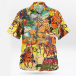 Tropical Cowboy Hawaiian Shirt – Western Aloha Vibes for Summer Style