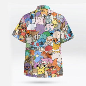 Kanto Region Pokémon All-Stars Hawaiian Shirt