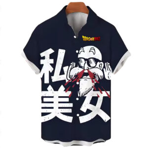 Dragon Ball Shirt – Master Roshi Nosebleed Funny Design