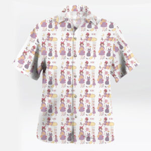 Kiki’s Delivery Service Cute Pattern Ghibli Hawaii Shirts