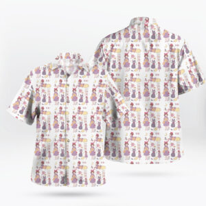 Kiki’s Delivery Service Cute Pattern Ghibli Hawaii Shirts