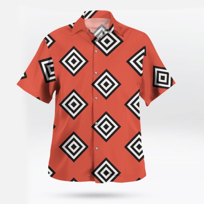 Orange Jinbe Summit War of Marineford Outfit Shirt Button-up Cosplay
