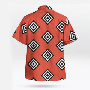 Orange Jinbe Summit War of Marineford Outfit Shirt Button-up Cosplay