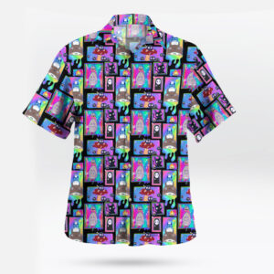 Psychedelic Ghibli Frame Collage Hawaii Shirt