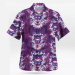 Shadow Gengar Pokemon Hawaiian Shirt – Anime Tropical Print