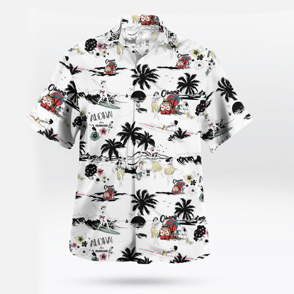 Totoro Ohana Vintage Hawaiian Shirt – Tropical Island Print 8 Totoro Ohana Vintage Hawaiian Shirt – Tropical Island Print