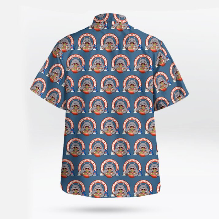Totoro Ramen Bowl Japanese Style Hawaiian Shirt