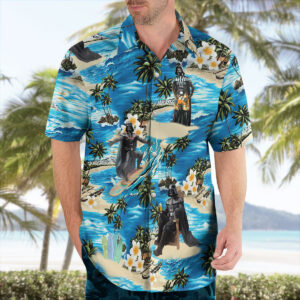 Darth Vader Hawaiian Shirt Star Wars Tropical Beach Aloha Shirt