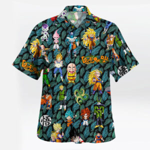 Dragon Ball Characters Hawaiian Aloha Shirts