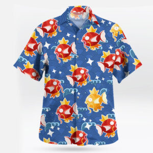 Magikarp Pokemon Hawaiian Shirt Shiny Tropical Aloha Shirt