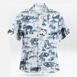 Star Wars Hawaiian Shirt – Stormtrooper & BB-8 Tropical Design