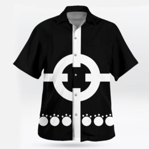 Bartholomew Kuma Inspired Target Pattern Hawaiian Shirt