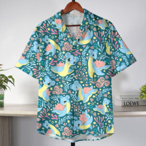 Anime Lapras Ocean Breeze Pokemon Hawaiian Shirt