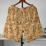 Pokémon Eevee Cute Brown Vintage Swim Shorts