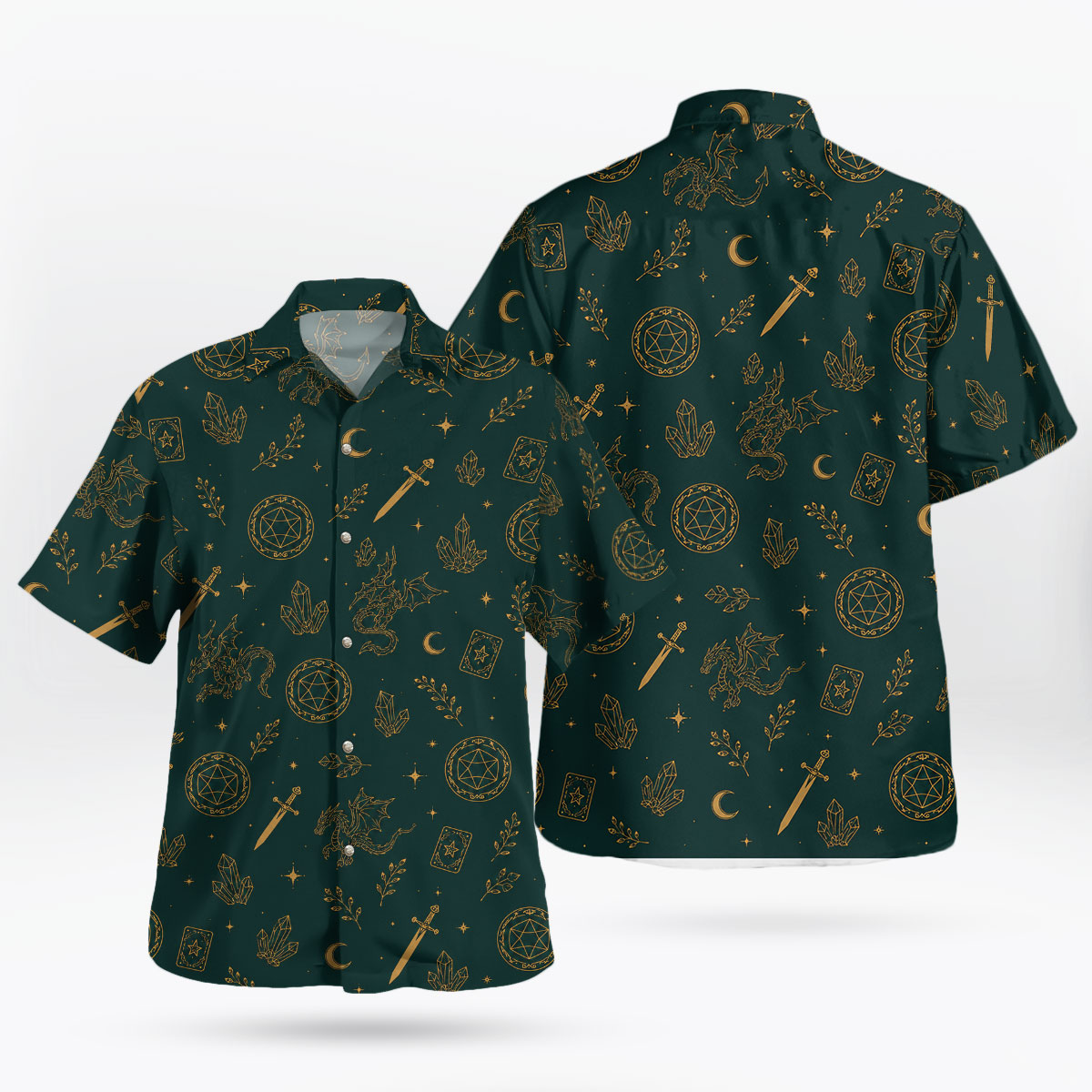 DND Fantasy Relic Hawaiian Shirt 9 DND Fantasy Relic Hawaiian Shirt 2