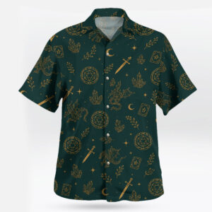 Tropi Hawaiian Shirts 44 DND Fantasy Relic Hawaiian Shirt