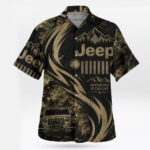Vintage Jeep Adventure Camo Off Road Hawaiian Shirt