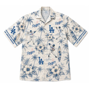 Los Angeles Dodgers Vintage Surf Player Hawaiian Shirt