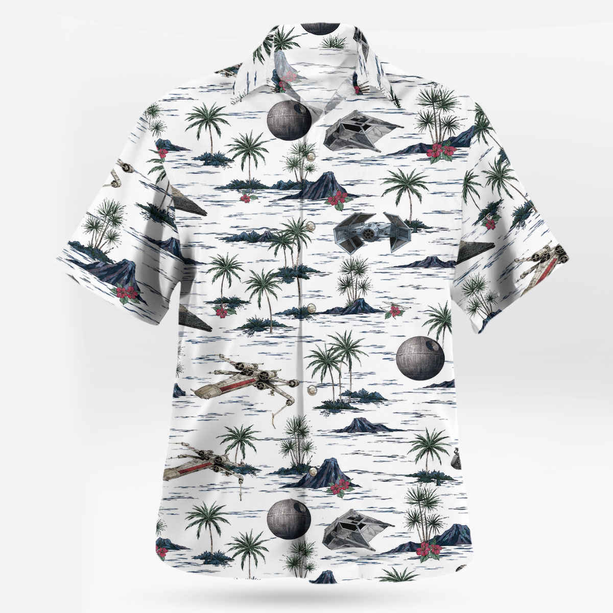 Star Wars Tropical Island Hawaiian Shirt 7 Star Wars Tropical Island Hawaiian Shirt 2