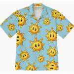 Super Mario Sunshine Star Hawaiian Shirt