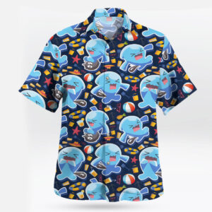 Wobbuffet Pokemon Hawaiian Shirt Funny Summer Anime Style