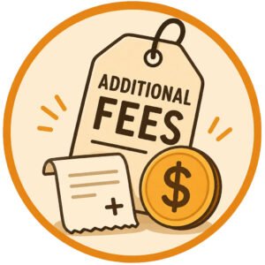 Additional fees