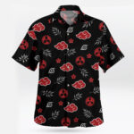 Akatsuki Cloud & Sharingan Naruto Hawaiian Shirt