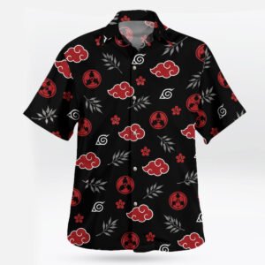 Akatsuki Cloud & Sharingan Naruto Hawaiian Shirt