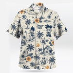 Dragon Ball Kame House Tropical Sketch Hawaiian Shirt