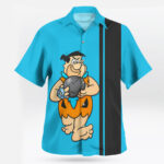 Fred Flintstone Bowling Cartoon Hawaiian Shirt