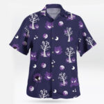 Gengar Haunted Forest Hawaiian Shirt
