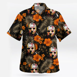 Jason Voorhees Tropical Horror Hawaiian Shirt