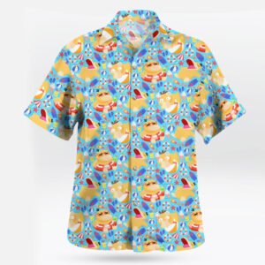 Summer Psyduck Beach Party Pokemon Hawaiian Shirt
