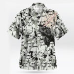 Star Wars Darth Vader Stormtrooper Collage Hawaiian Shirt