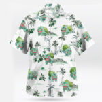 Bulbasaur Tropical Palm Trees Hawaiian Shirt